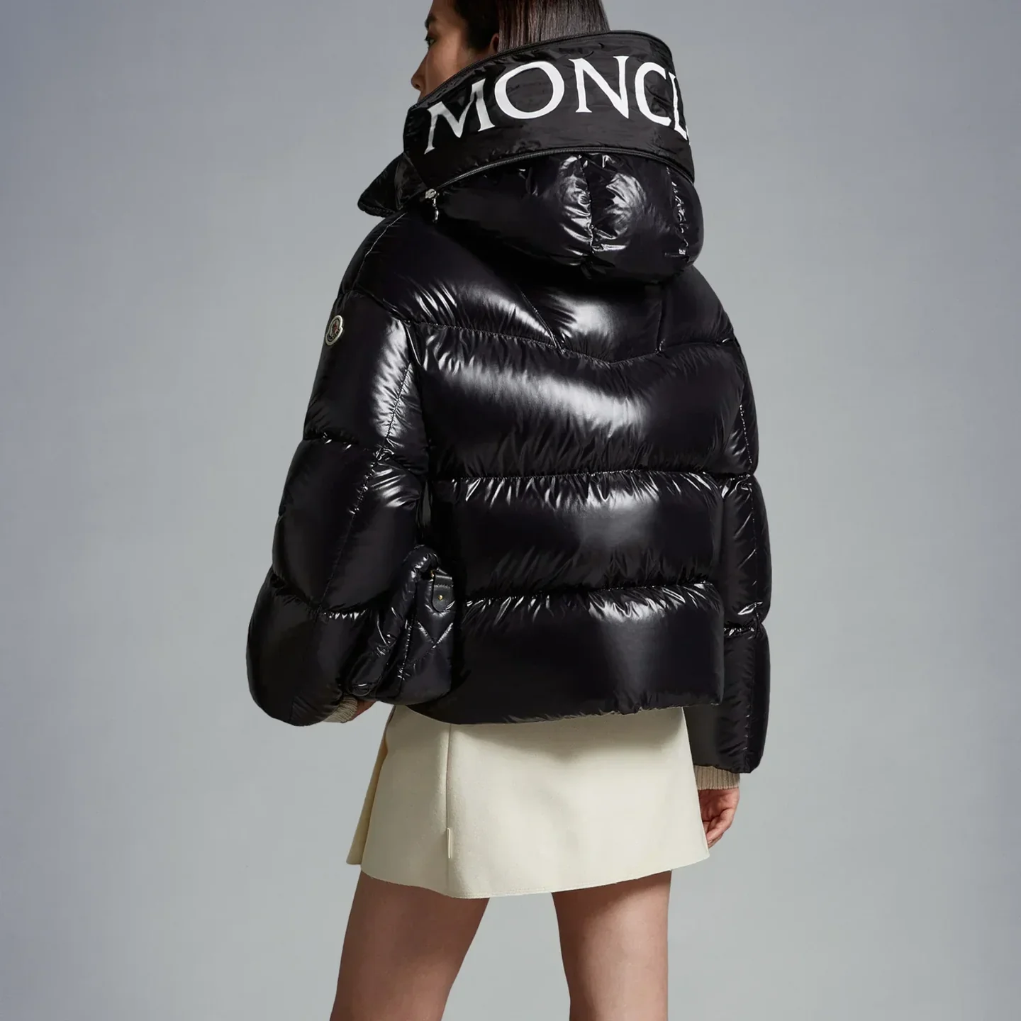 Hooded Letter Coat
