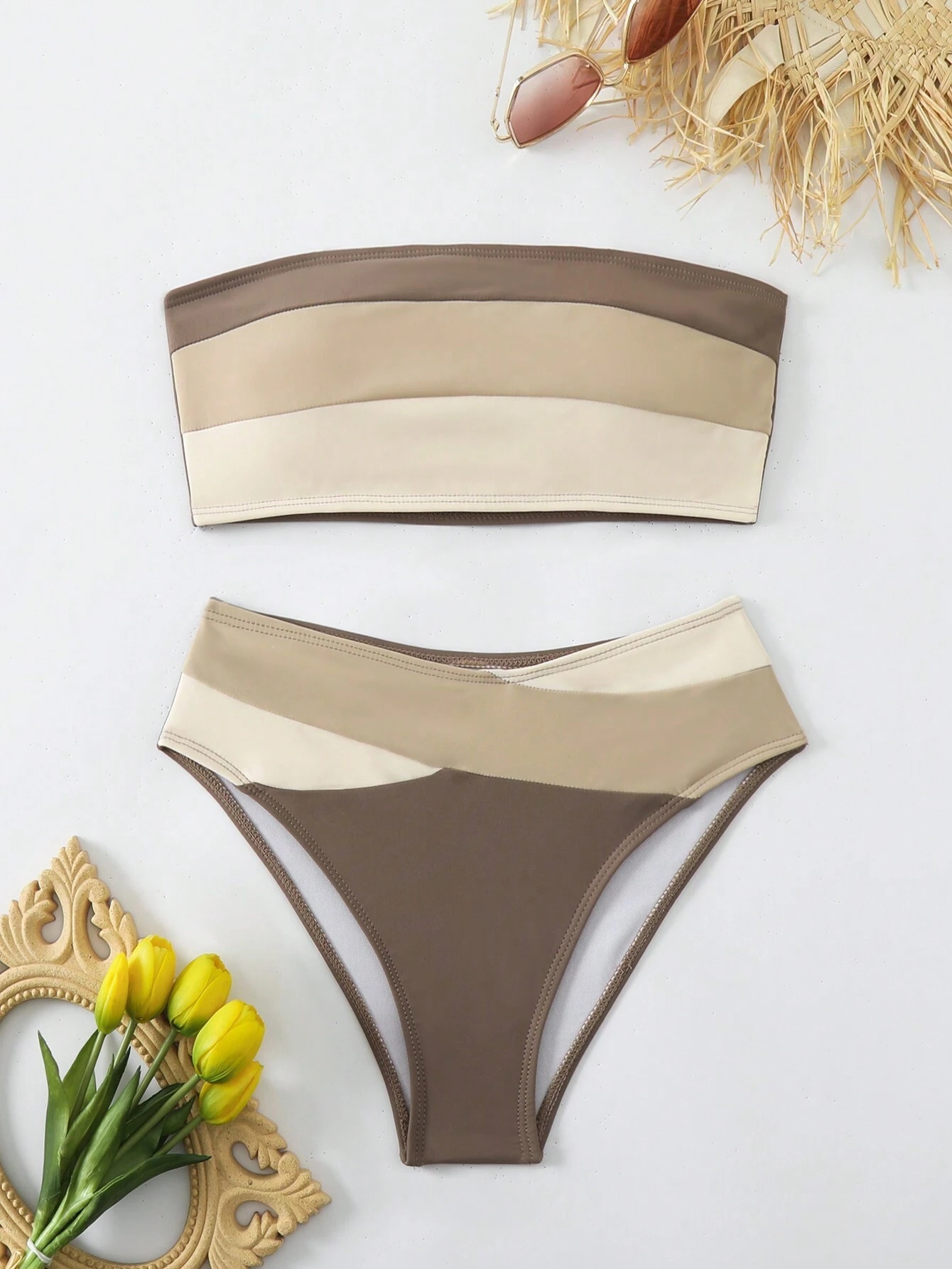 Women's Two-piece Casual Swimsuit P269-09 - Image 9